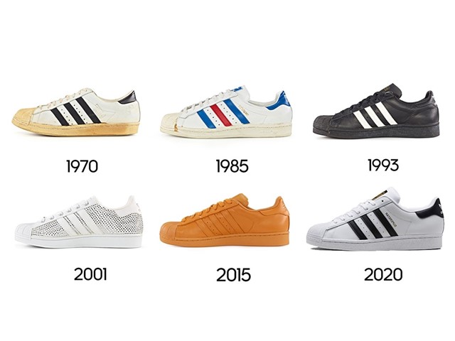 History of adidas store superstar