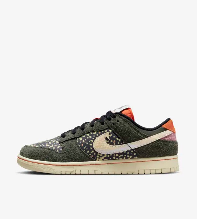 How to reel in Nike Dunk Low Rainbow Trout, nike dunk low sequoia and alabaster fn7523-300 sneakerize.gr