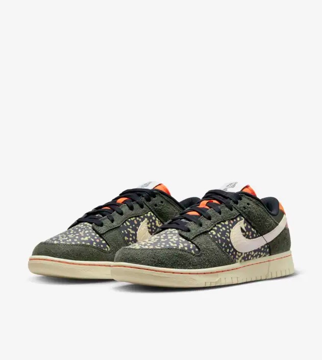 How to reel in Nike Dunk Low Rainbow Trout, nike dunk low sequoia and alabaster fn7523-300 sneakerize.gr