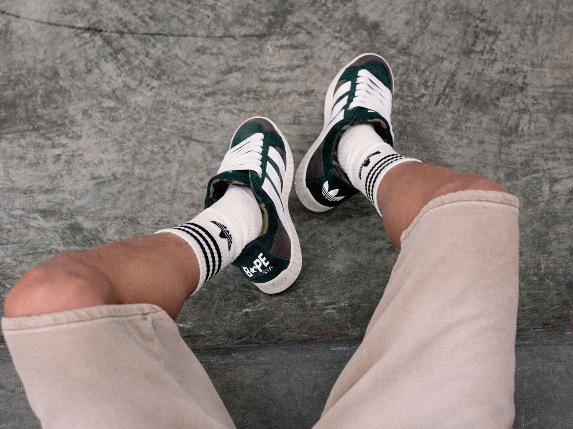 Retro Revival: The 2000s Aesthetic of the adidas N x BAPE® Sneaker, Sneakerize.gr