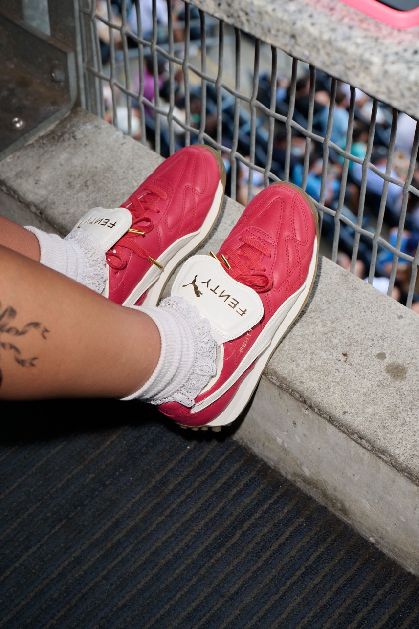 FENTY x PUMA Avantis Teased by Rihanna at Yankee Stadium, Sneakerize.gr