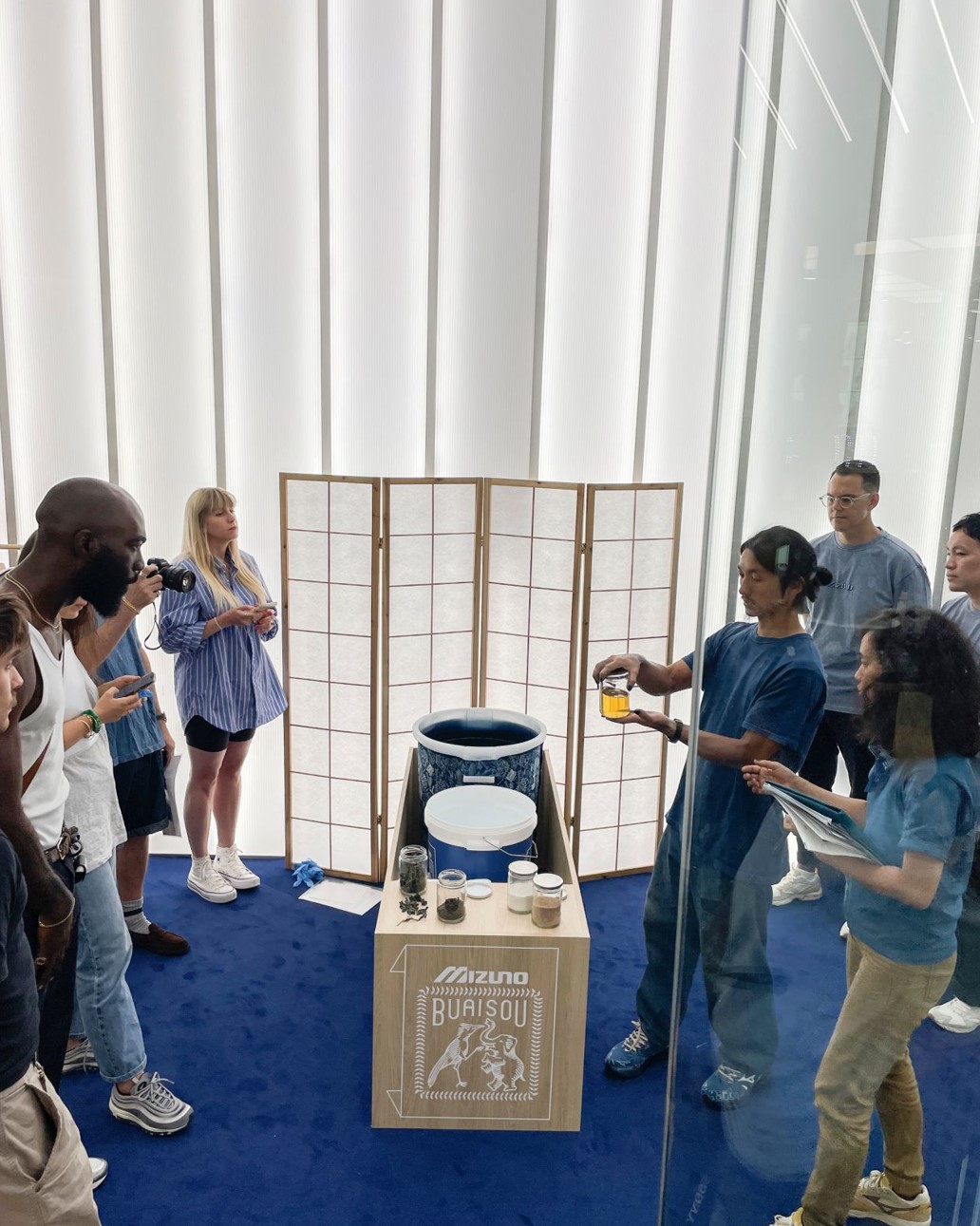 Mizuno x Buaisou: An Indigo Workshop Series, Sneakerize.gr