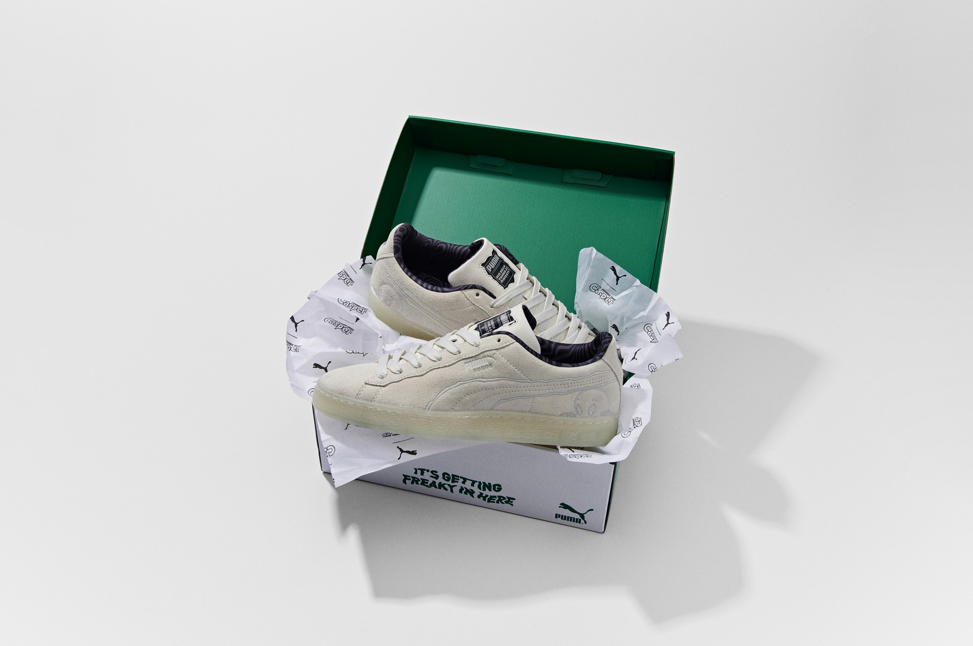 PUMA x Casper: A Spooktacular Suede for Halloween, Sneakerize.gr