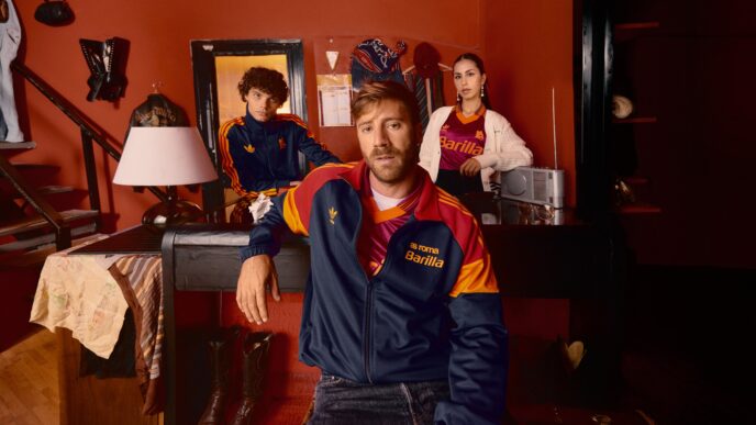 adidas AS Roma Collection Revives Iconic 1993 Designs, Sneakerize.gr