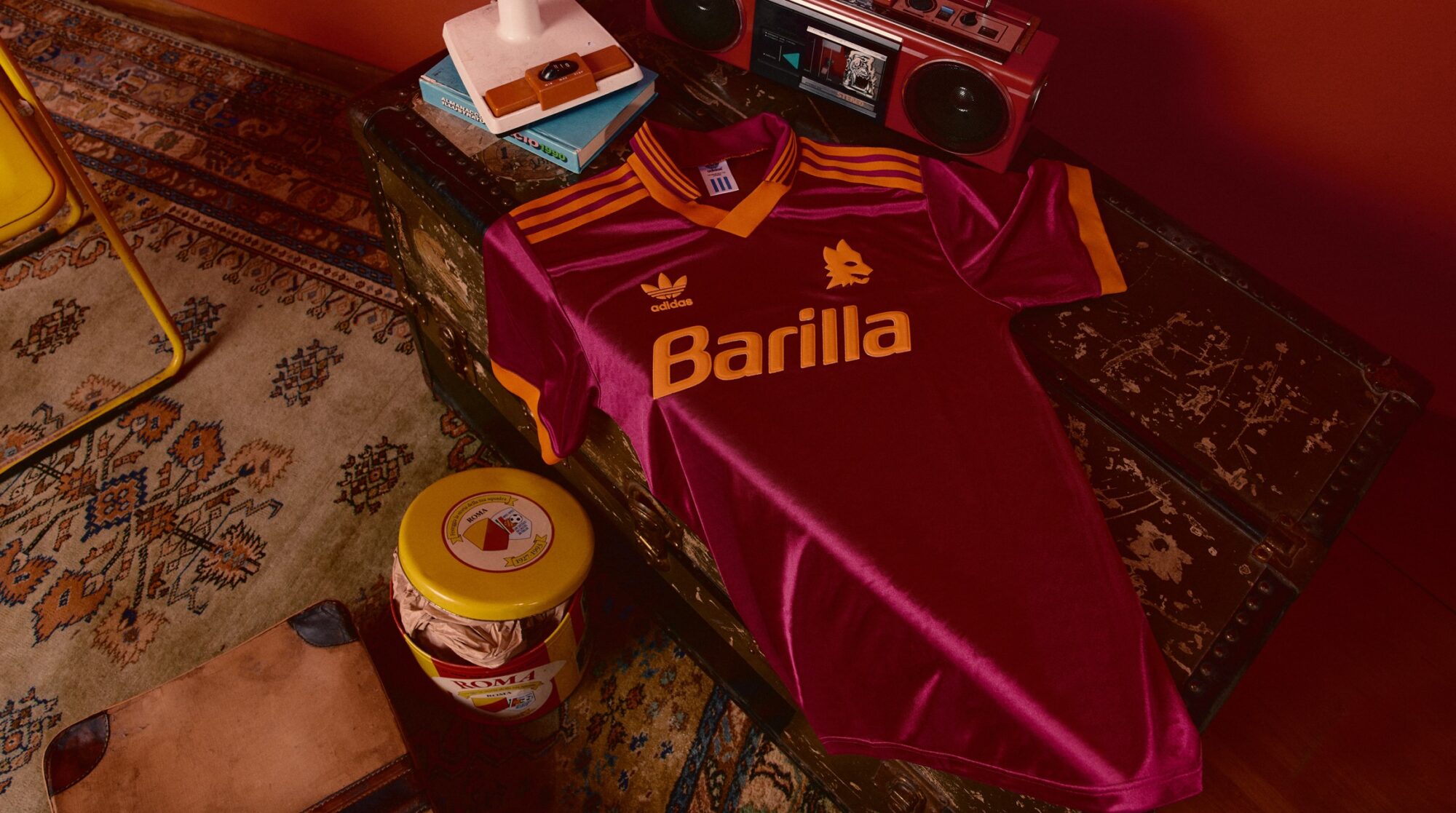 adidas AS Roma Collection Revives Iconic 1993 Designs, Sneakerize.gr