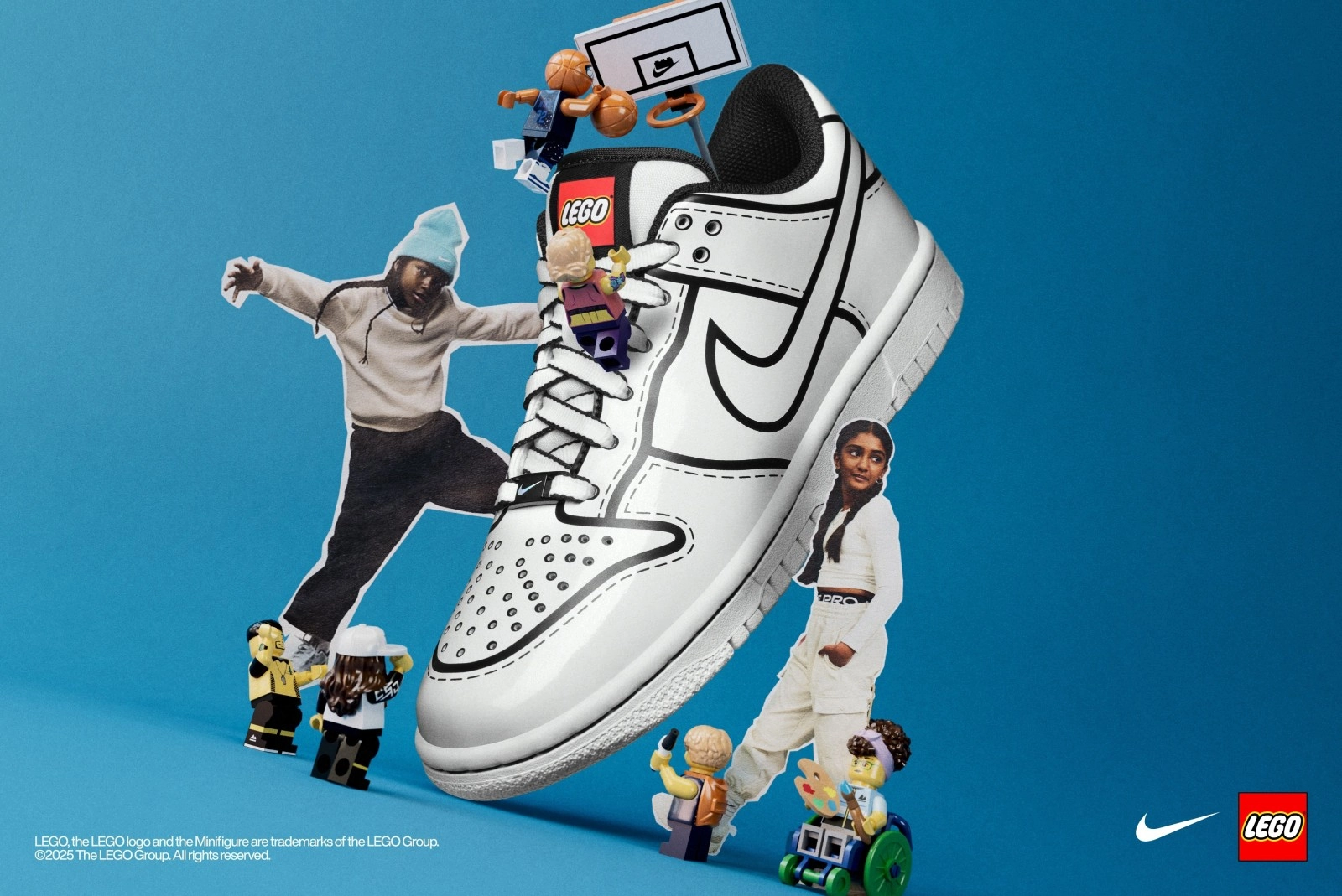 Nike x LEGO Creative Play Partnership Unveiled, Sneakerize.gr