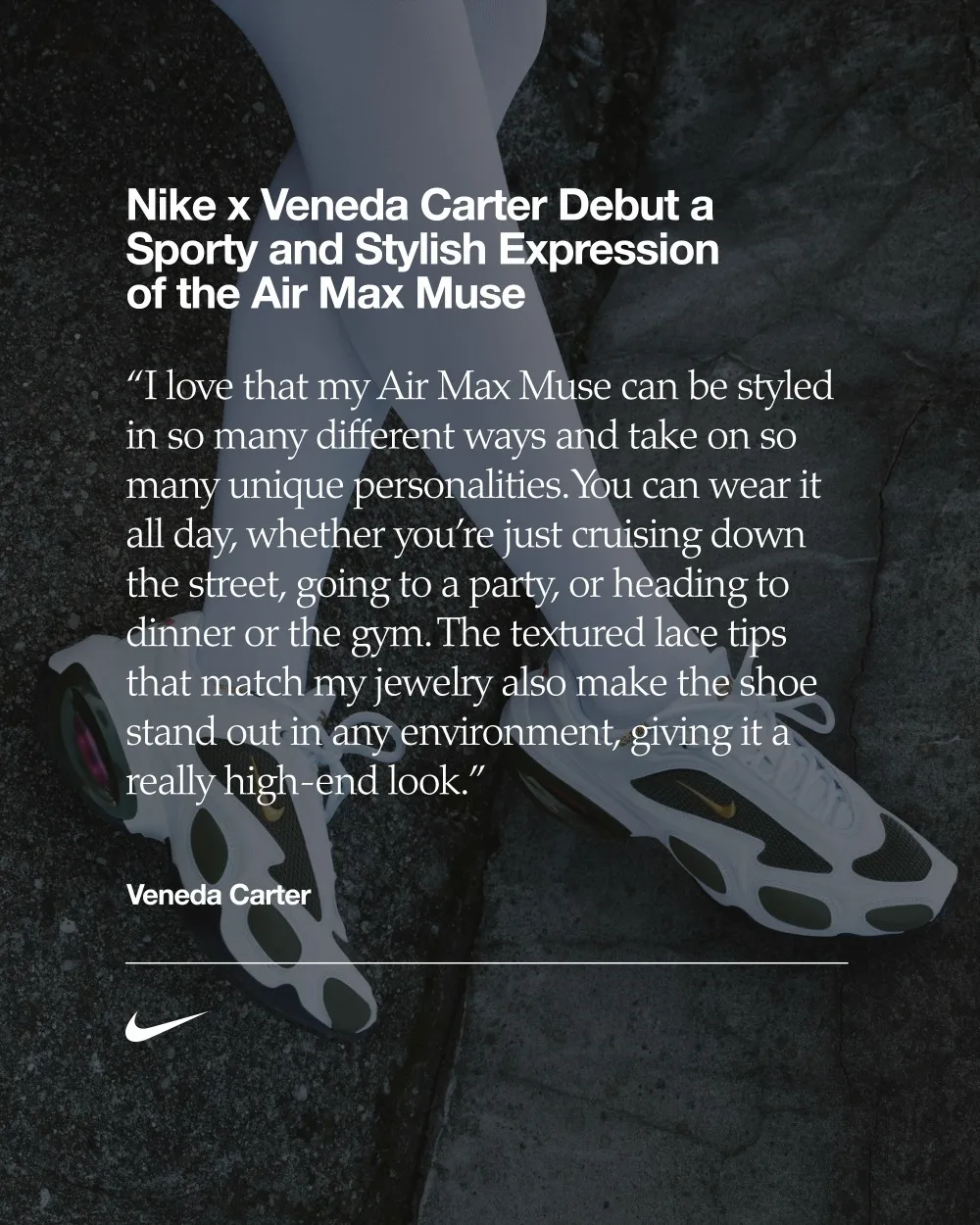 Nike x Veneda Carter Air Max Muse Debut, Sneakerize.gr