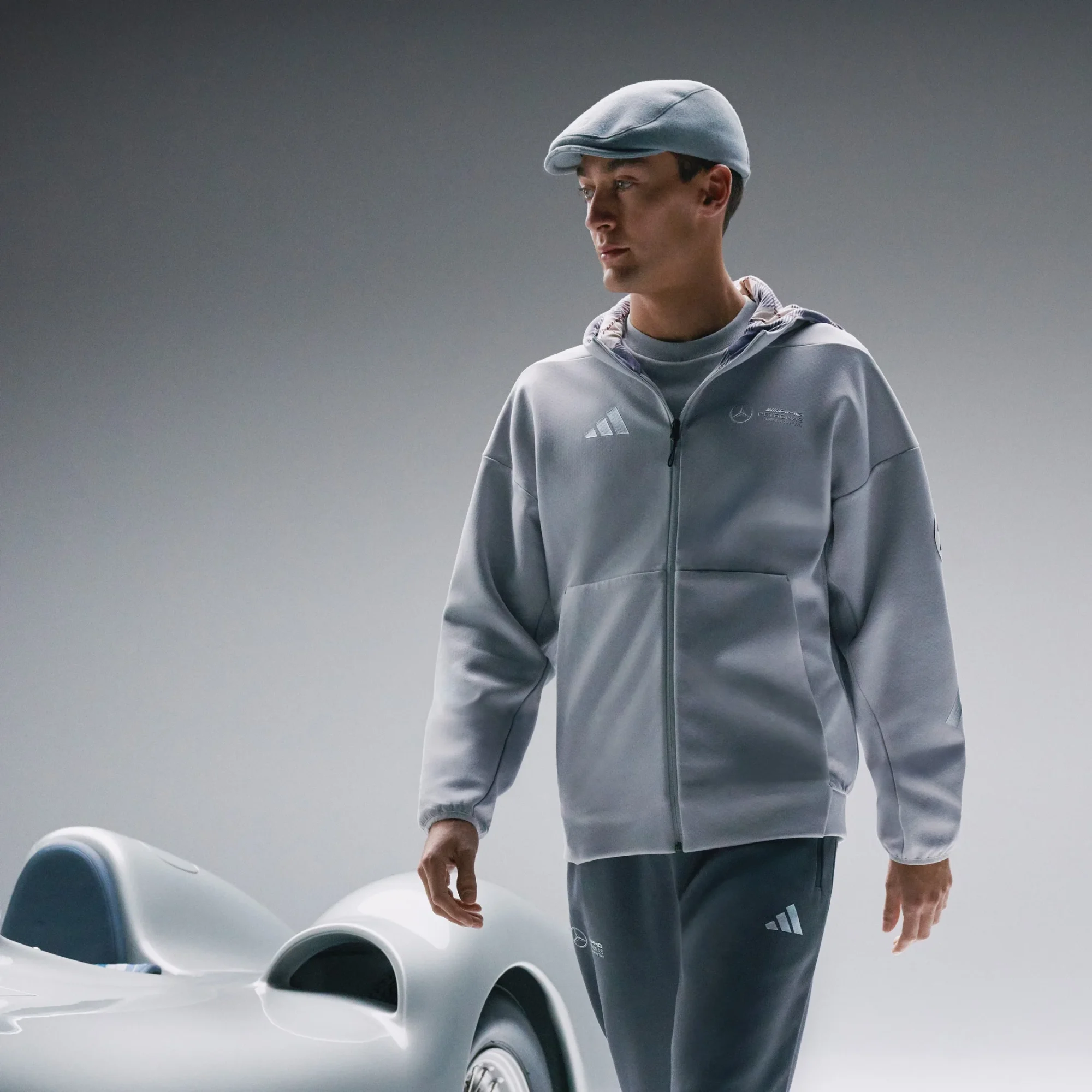 adidas x Mercedes Silver Arrows Honors F1 Legacy, Sneakerize.gr