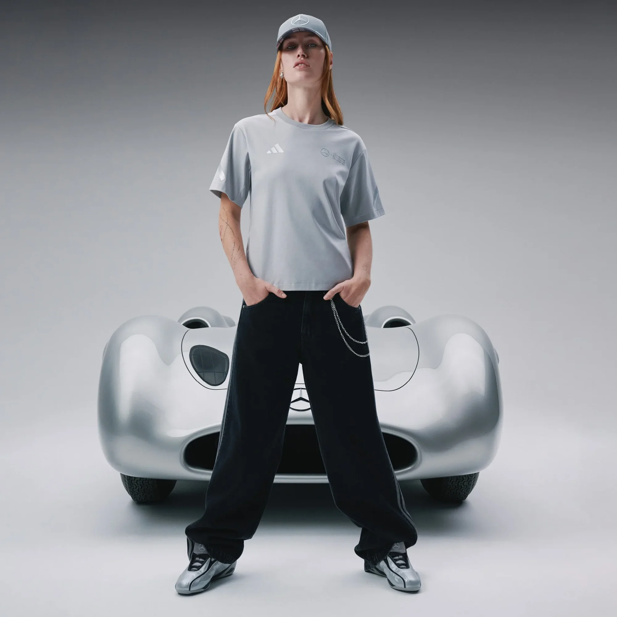 adidas x Mercedes Silver Arrows Honors F1 Legacy, Sneakerize.gr