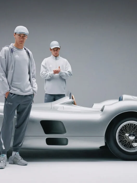 adidas x Mercedes Silver Arrows Honors F1 Legacy, Sneakerize.gr
