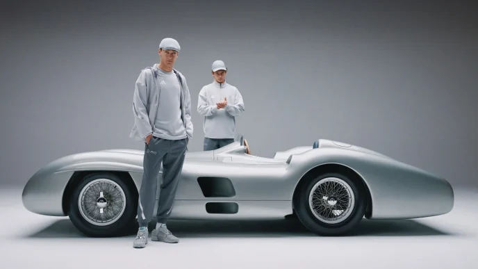 adidas x Mercedes Silver Arrows Honors F1 Legacy, Sneakerize.gr