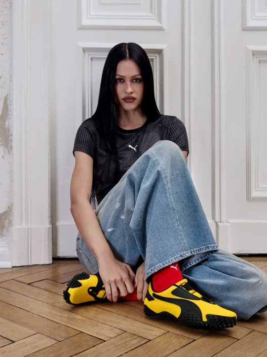Amelia Gray Joins Puma for Latest Mostro Campaign, Sneakerize.gr