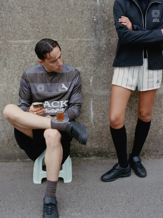 PUMA x Lack Of Guidance King Indoor Goes Monochrome, Sneakerize.gr