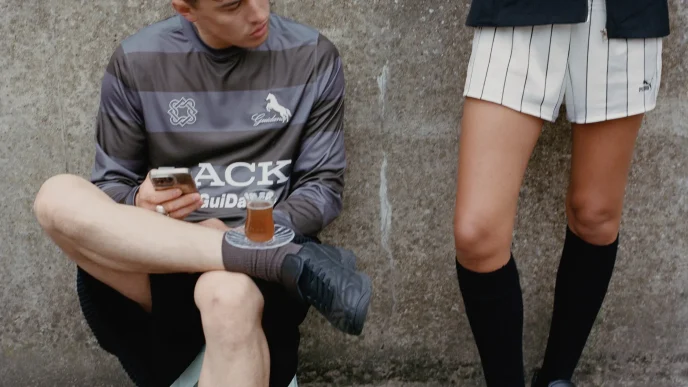 PUMA x Lack Of Guidance King Indoor Goes Monochrome, Sneakerize.gr