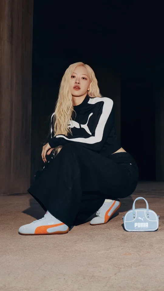 Rosé and the Puma Speedcat Ignite Style, Sneakerize.gr