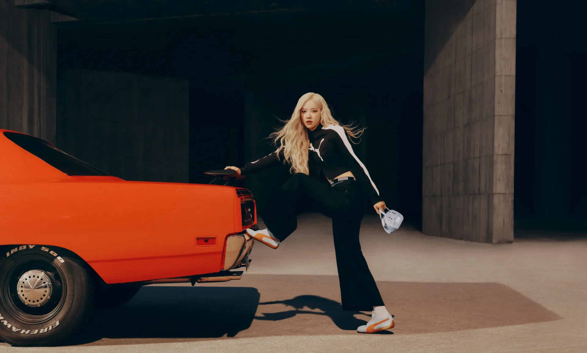 Rosé and the Puma Speedcat Ignite Style, Sneakerize.gr