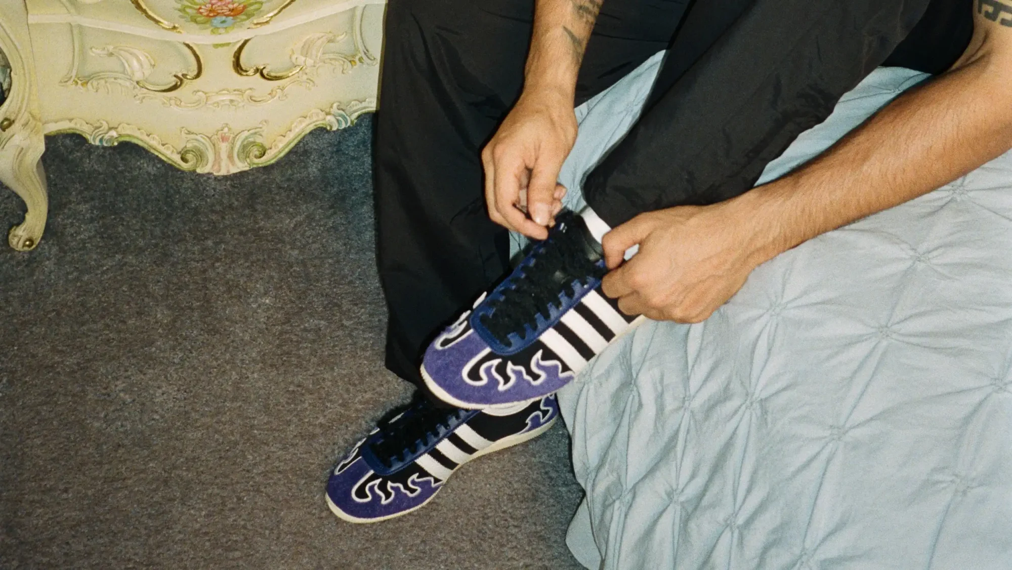 adidas Originals x Brain Dead Japan Flames Collection, Sneakerize.gr