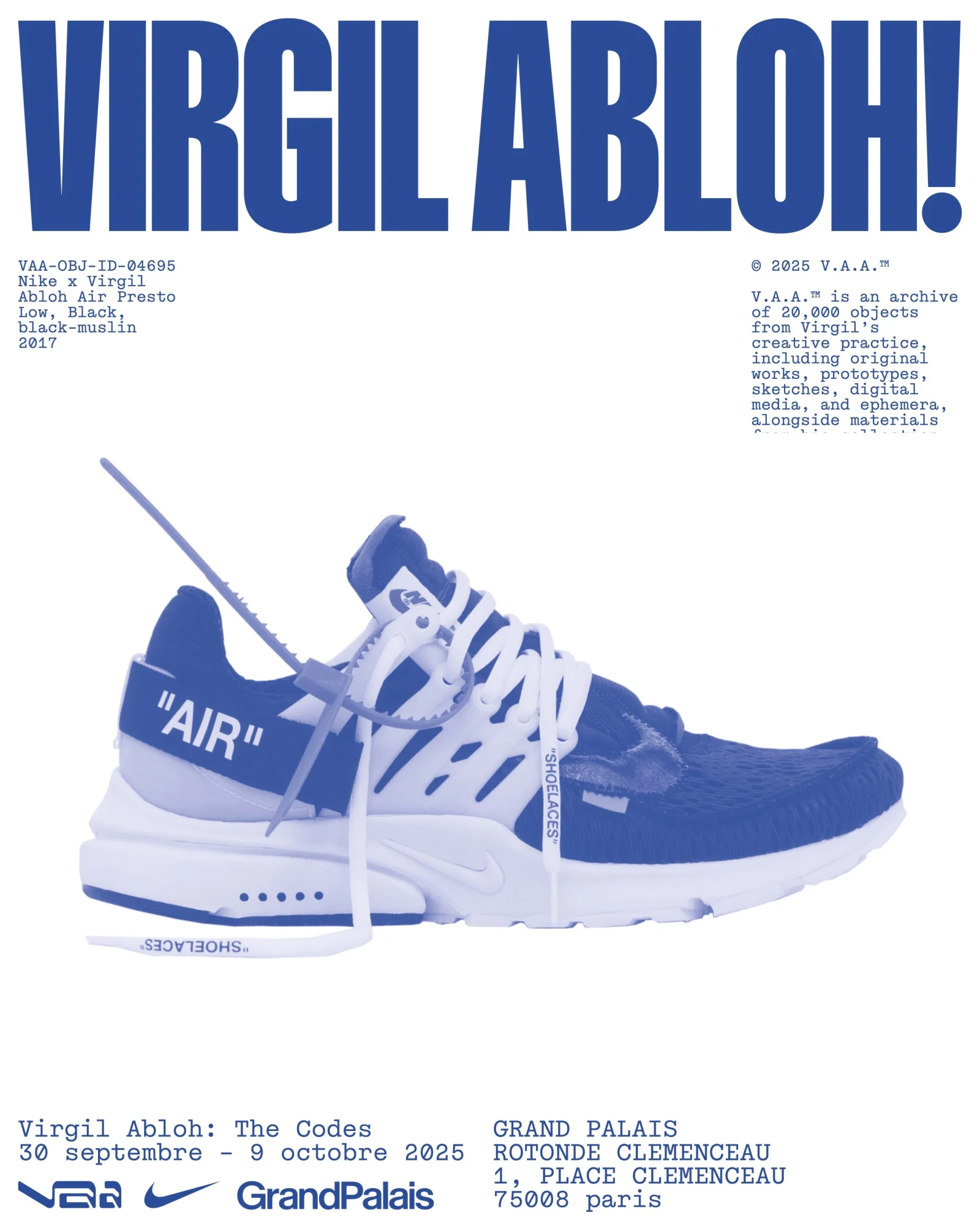 Nike Honors Virgil Abloh’s Legacy at Codes Exhibition in Paris, Sneakerize.gr