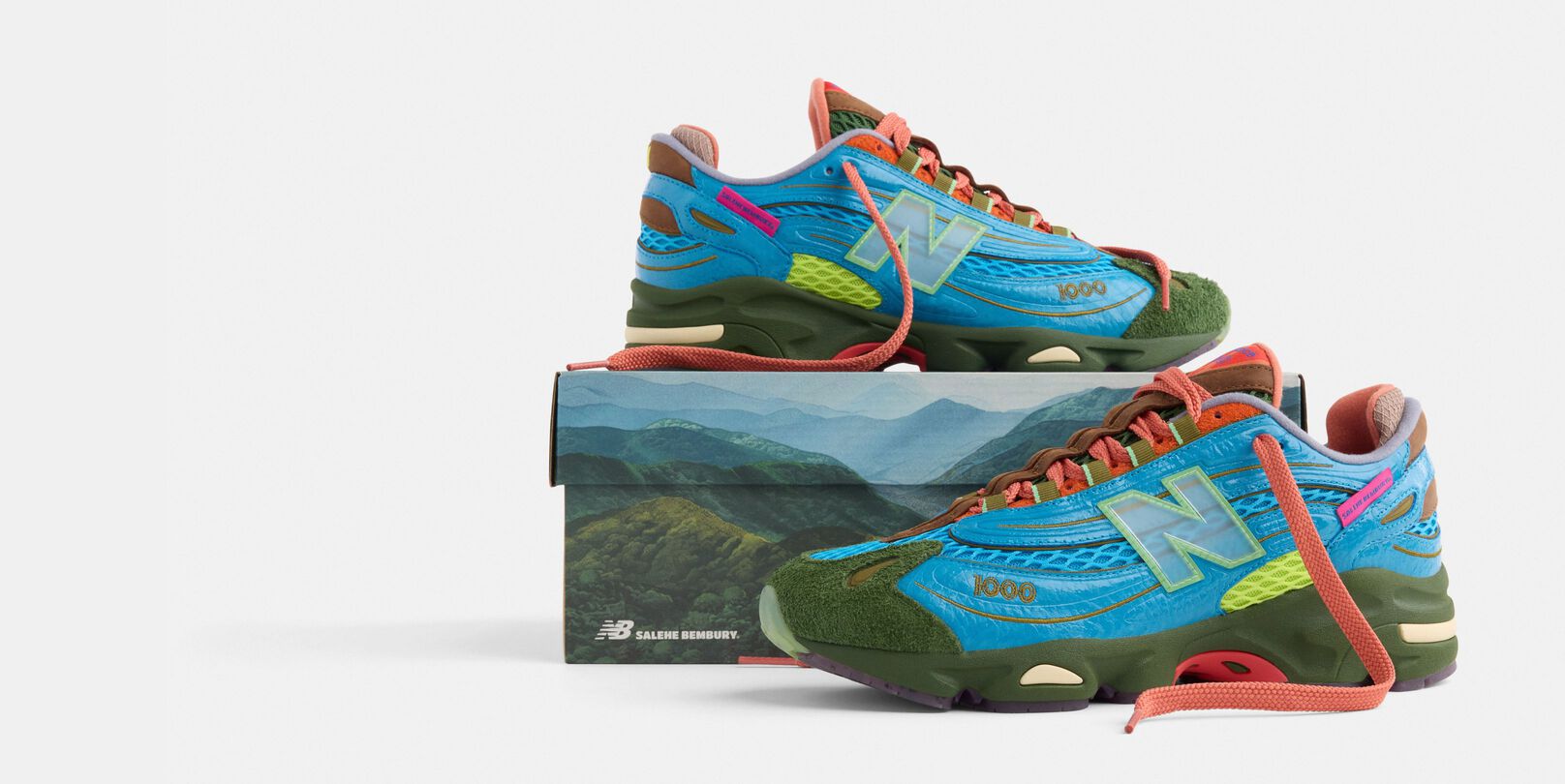 Salehe Bembury x New Balance 1000 “Fog be the cloud”, M1000BM, Sneakerize.gr