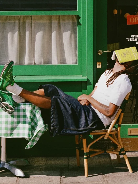 Aminé x New Balance ABZORB 2000 Biblioteca: A Vibrant Tribute to CreativityStyle, U2000ME, Sneakerize.gr