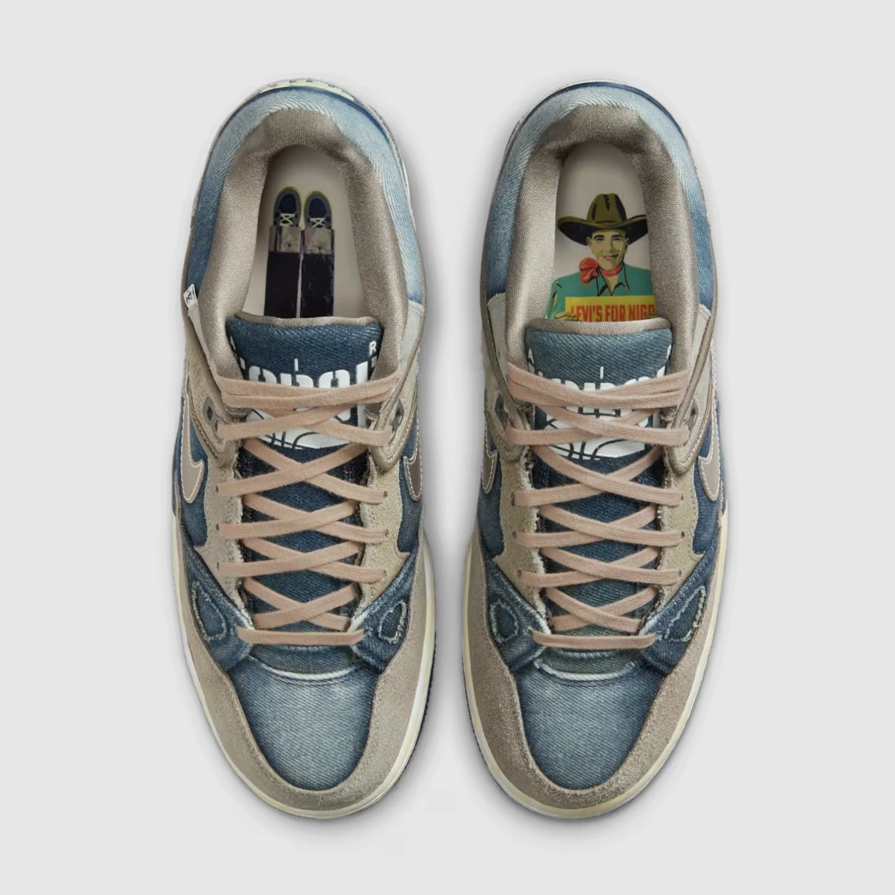 Nike x Levi’s x Nigo Air Force 3: A Denim Icon Reborn, HQ0262-001, Sneakerize.gr