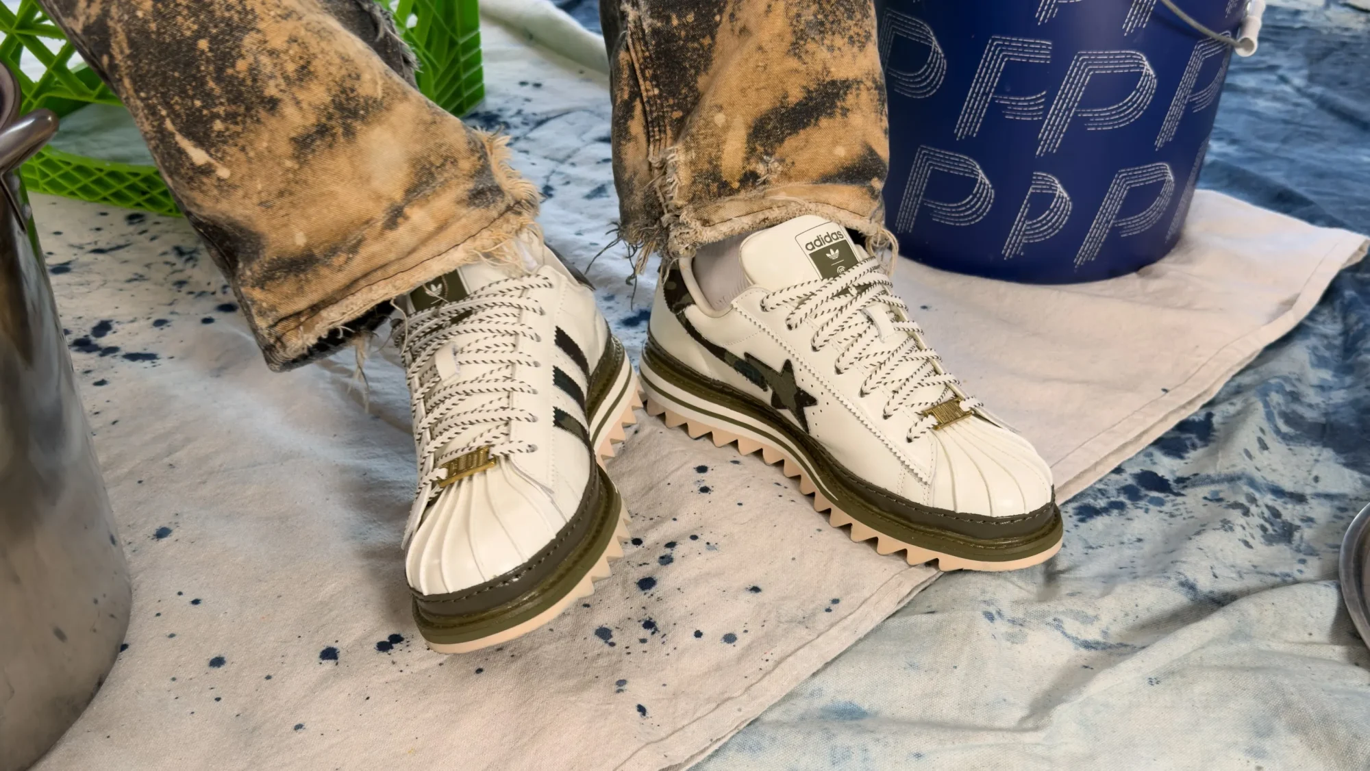 adidas Originals x CLOT x BAPE Superstar Reimagined, Sneakerize.gr