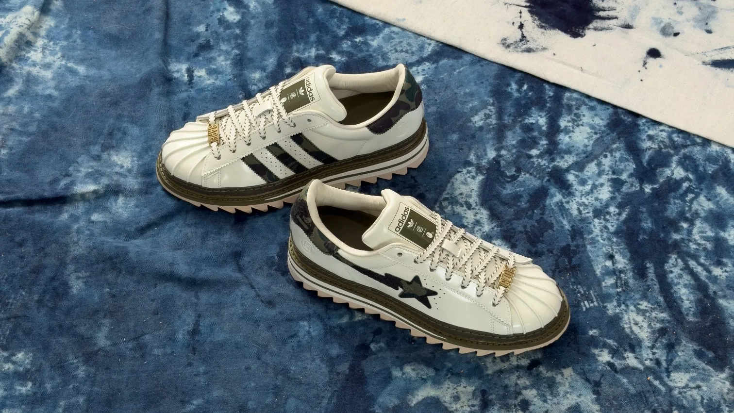 adidas Originals x CLOT x BAPE Superstar Reimagined, Sneakerize.gr