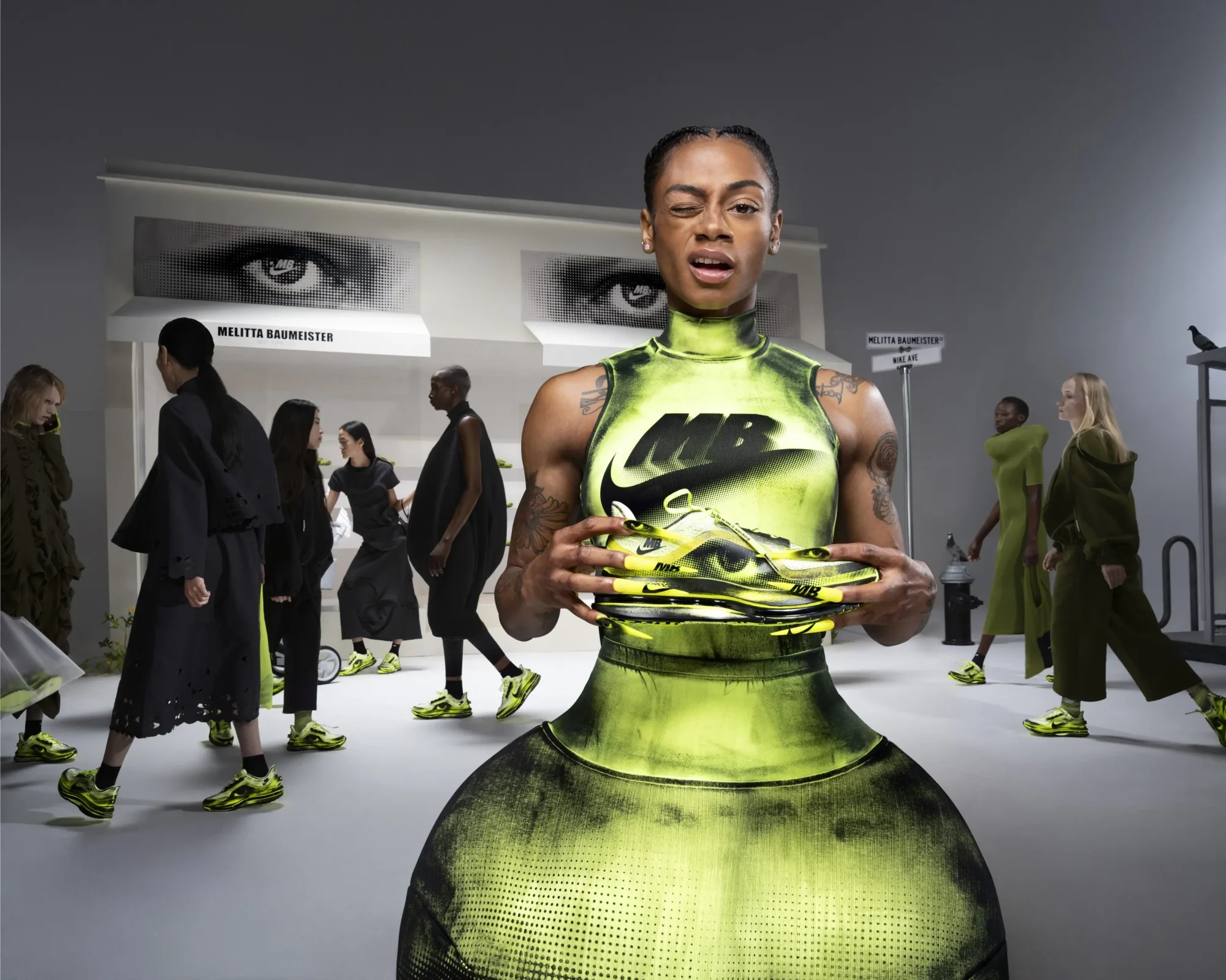 Nike x Melitta Baumeister Redefines Running Aesthetics, Sneakerize.gr