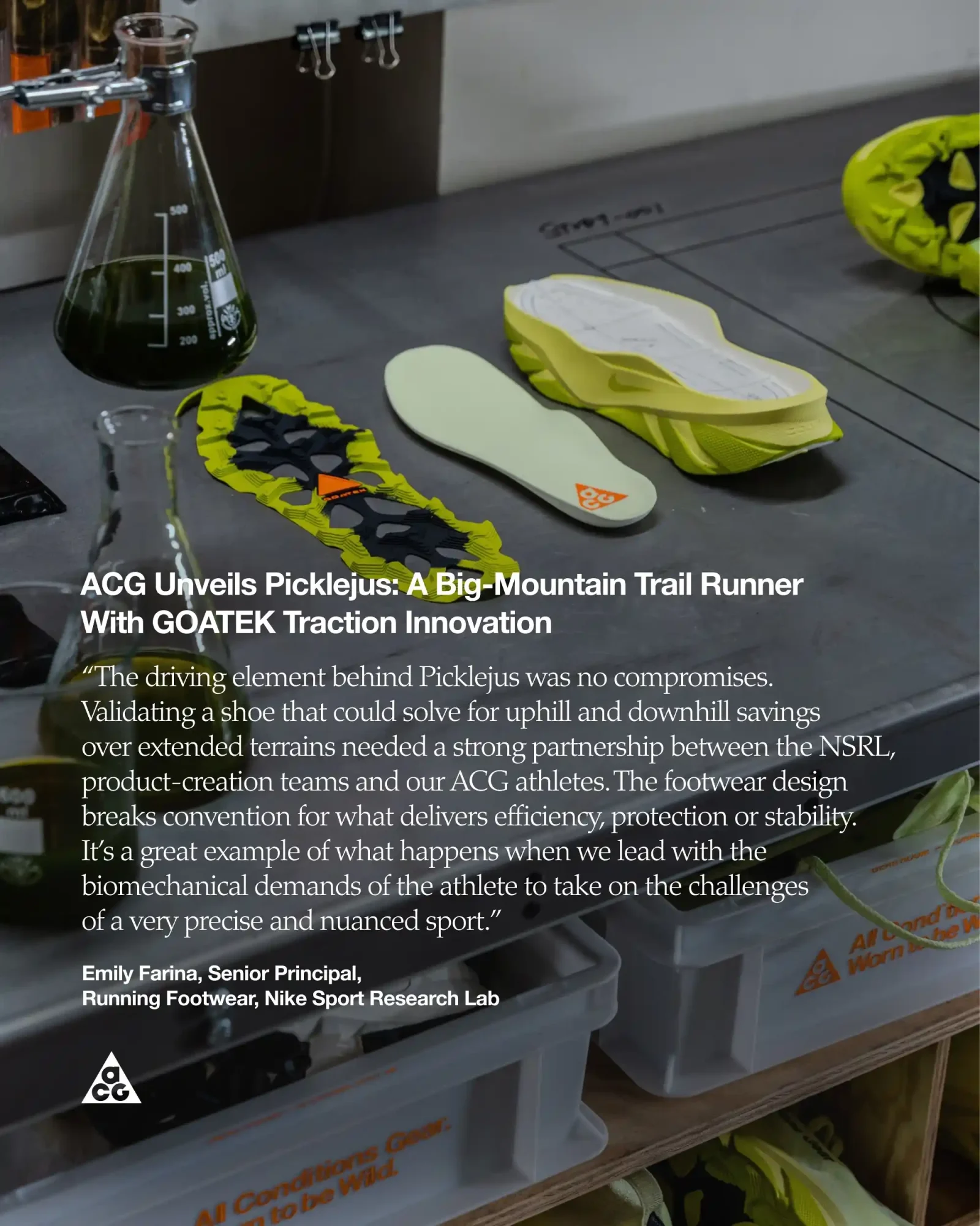 ACG Picklejus: Nike’s Big-Mountain Trail Runner With GOATEK, Sneakerize.gr