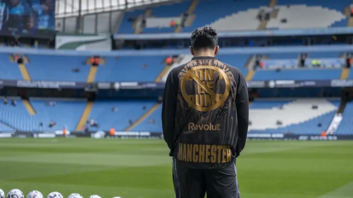 A$AP Rocky x PUMA Manchester City Jersey Launches in Manchester, Sneakerize.gr